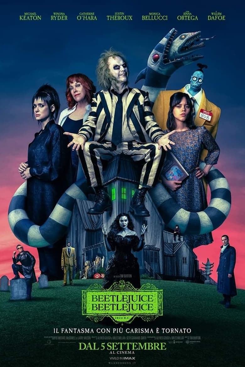 Beetlejuice Beetlejuice ⋆ Streaming ITA in HD ⋆ Altadefinizione Nuovo